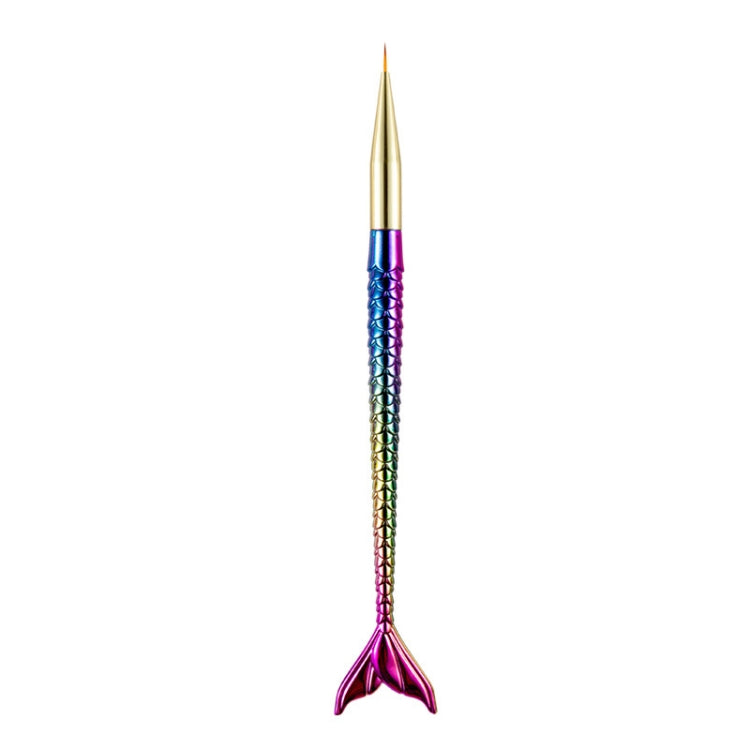 Manicure Smudge Pen Gradient Mermaid Painted Phototherapy Drawing Pen( 7cm Hook Line Pen) - Nail Art Equipment by PMC Jewellery | Online Shopping South Africa | PMC Jewellery | Buy Now Pay Later Mobicred