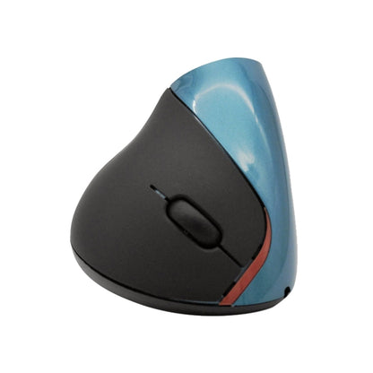 HH-111 5 Keys Wireless Vertical Charging Mouse Ergonomics Wrist Protective Mouse(Blue) - Wireless Mice by PMC Jewellery | Online Shopping South Africa | PMC Jewellery | Buy Now Pay Later Mobicred