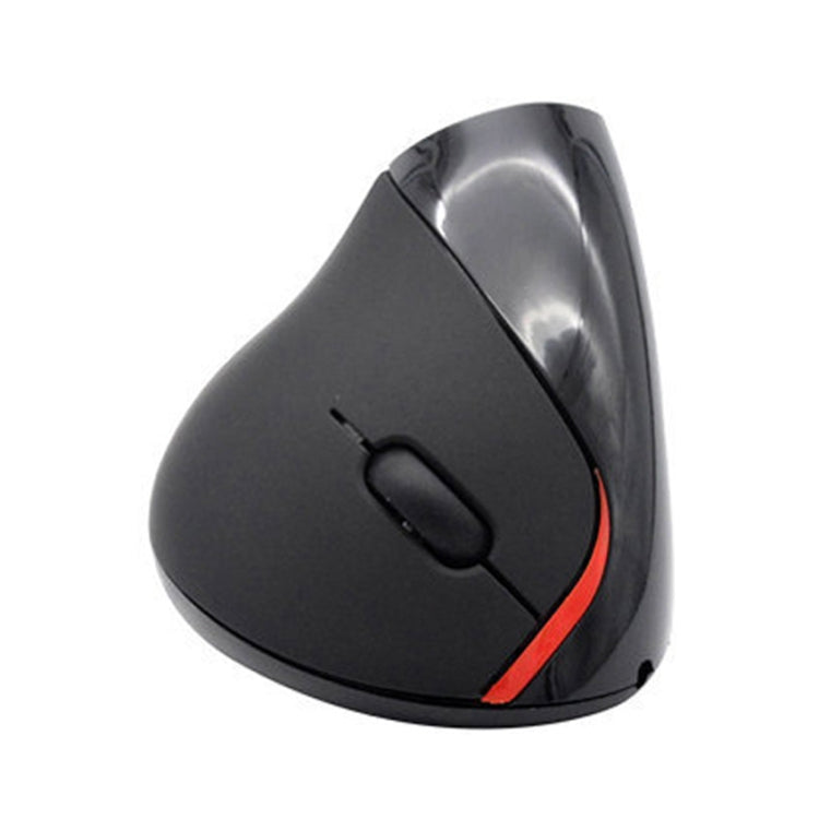 HH-111 5 Keys Wireless Vertical Charging Mouse Ergonomics Wrist Protective Mouse(Black) - Wireless Mice by PMC Jewellery | Online Shopping South Africa | PMC Jewellery | Buy Now Pay Later Mobicred