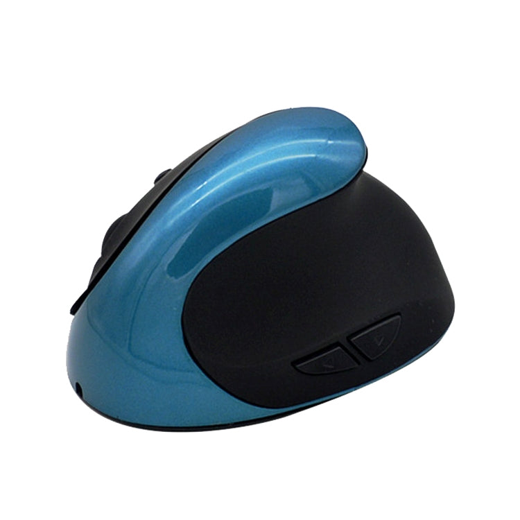 JSY-03 6 Keys Wireless Vertical Charging Mouse Ergonomic Vertical Optical Mouse(Blue) - Wireless Mice by PMC Jewellery | Online Shopping South Africa | PMC Jewellery | Buy Now Pay Later Mobicred