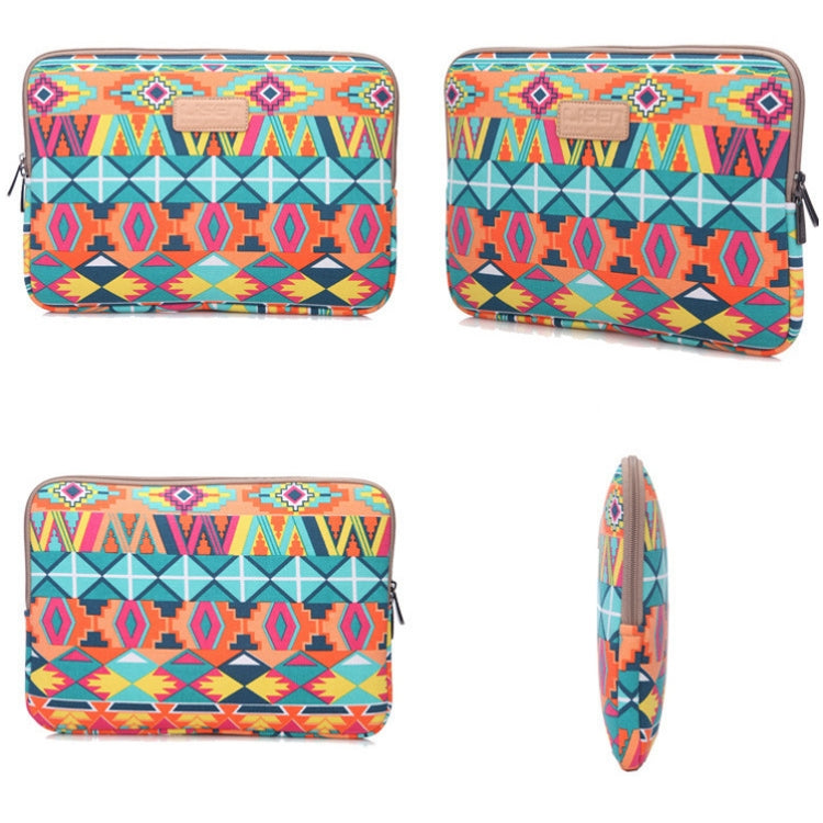 LiSEN LS-518 Lingge Pattern Laptop Computer Liner Bags, Size: 13 inch(Blue Pattern Diamond Lattice) - 13.3 inch by LiSEN | Online Shopping South Africa | PMC Jewellery | Buy Now Pay Later Mobicred