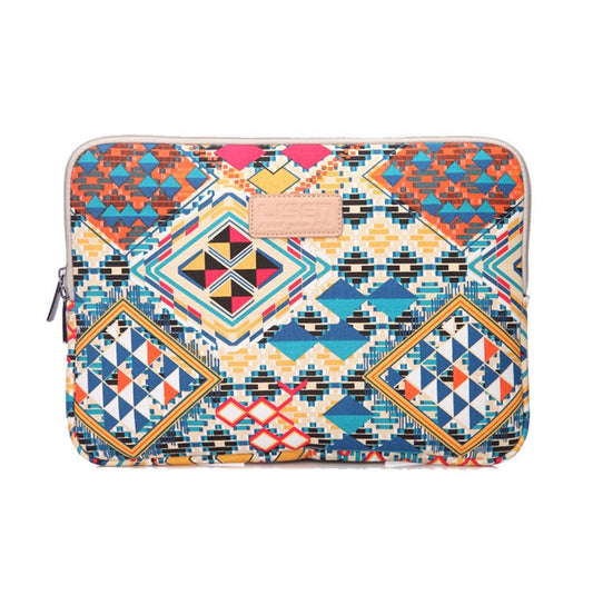 LiSEN LS-518 Lingge Pattern Laptop Computer Liner Bags, Size: 15 inch(Blue Pattern Diamond Lattice) - 15 inch by LiSEN | Online Shopping South Africa | PMC Jewellery | Buy Now Pay Later Mobicred