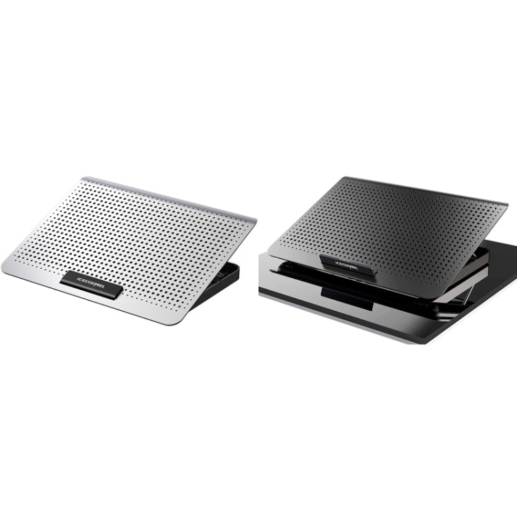 ICE COOREL Laptop Aluminum Alloy Radiator Fan Silent Notebook Cooling Bracket, Colour: Space Silver - Cooling Pads by ICE COOREL | Online Shopping South Africa | PMC Jewellery | Buy Now Pay Later Mobicred