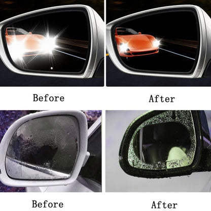 2pcs /Set Rainproof Anti-Fog And Anti-Reflective Film For Car Rearview Mirror Round 80mm(Transparent) - Auto Film by PMC Jewellery | Online Shopping South Africa | PMC Jewellery | Buy Now Pay Later Mobicred