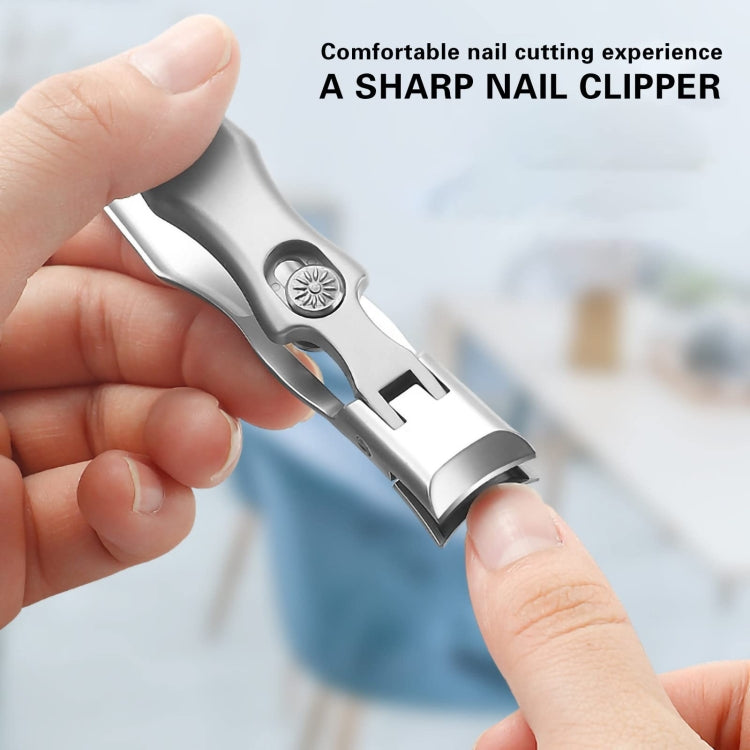 Stainless Steel Large Anti-Fly Splattering Nail Knife Large Opening Nail Cutting(Colorful) - Nail Clipper by PMC Jewellery | Online Shopping South Africa | PMC Jewellery | Buy Now Pay Later Mobicred