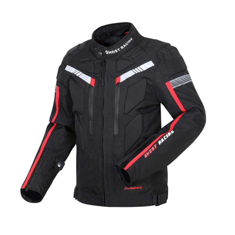 GHOST RACING GR-Y07 Motorcycle Cycling Jacket Four Seasons Locomotive Racing Anti-Fall Cloth, Size: M(Black) - Protective Gear by GHOST RACING | Online Shopping South Africa | PMC Jewellery | Buy Now Pay Later Mobicred