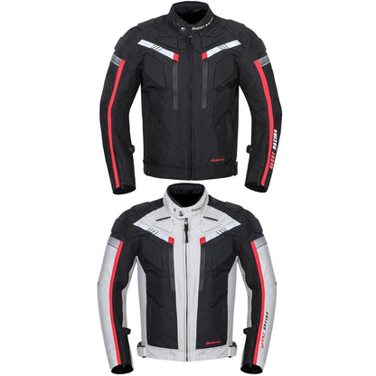 GHOST RACING GR-Y07 Motorcycle Cycling Jacket Four Seasons Locomotive Racing Anti-Fall Cloth, Size: M(Black) - Protective Gear by GHOST RACING | Online Shopping South Africa | PMC Jewellery | Buy Now Pay Later Mobicred