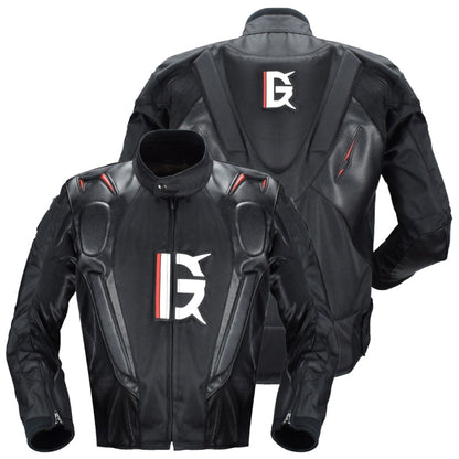 GHOST RACING GR-Y09 Motorcycle Four Seasons Racing Suit Locomotive Riding Anti-Fall Rally Suit, Size: XXXL(Black) - Protective Gear by GHOST RACING | Online Shopping South Africa | PMC Jewellery | Buy Now Pay Later Mobicred