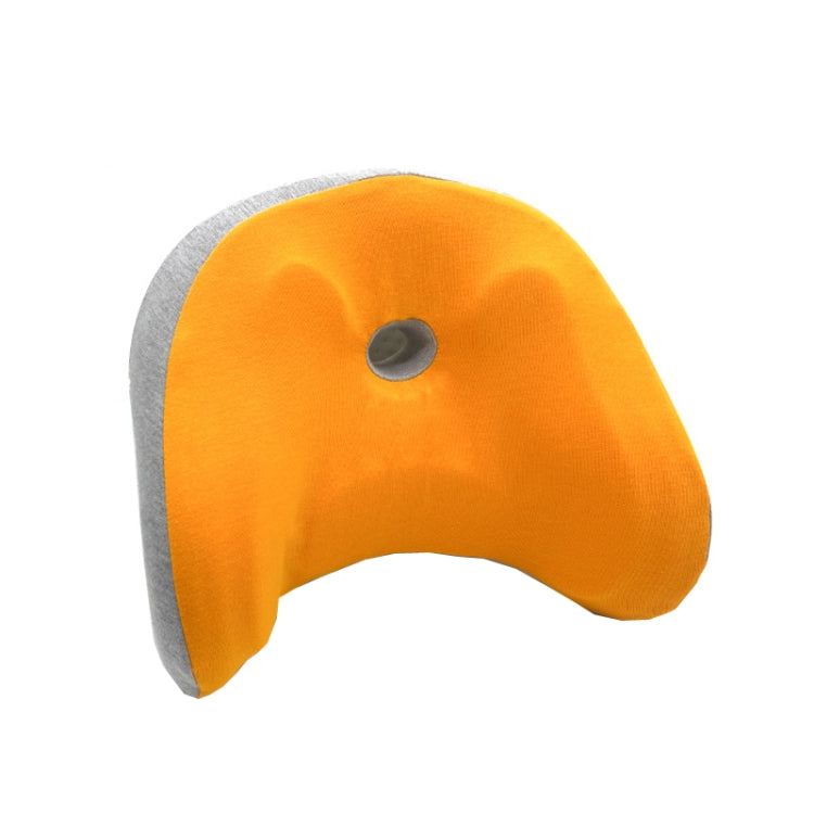 Children Car Head Pillow Car Interior Supplies Travel Sleep Adjustable U-Type Memory Cotton Neck Pillow(Orange) - Seat Accessories by PMC Jewellery | Online Shopping South Africa | PMC Jewellery | Buy Now Pay Later Mobicred