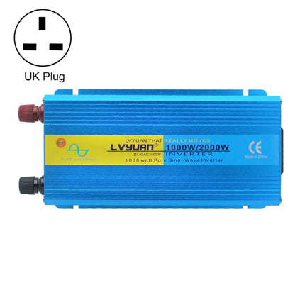 LVYUAN  2000W Car Home Pure Sine Wave Solar Inverter, Specification: 12V To 220V UK Plug - Pure Sine Wave by PMC Jewellery | Online Shopping South Africa | PMC Jewellery | Buy Now Pay Later Mobicred