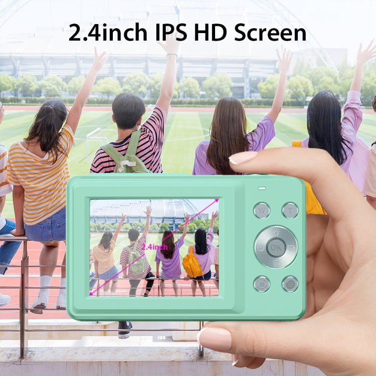 DC403L-AF 2.4-Inch 16X Zoom HD Digital Camera Mini Children Photography Camera AU Plug(Green+32G) - Children Cameras by PMC Jewellery | Online Shopping South Africa | PMC Jewellery | Buy Now Pay Later Mobicred