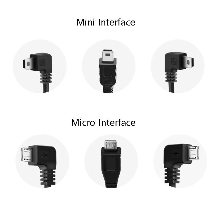 H516 Recording Step-down Line Shrinkage Video Car Charger Line Parking Monitoring Three-Core Power Cord, Model: With Fuse(Micro Left Elbow) - Cables & Connectors by PMC Jewellery | Online Shopping South Africa | PMC Jewellery | Buy Now Pay Later Mobicred