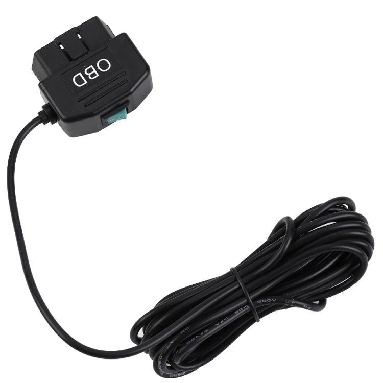 H507 Driving Recorder OBD Step-down Line Car ACC Three-Core Power Cord 12/24V To 5V 3A Low Pressure Protection Line, Specification: Micro Straight - Cables & Connectors by PMC Jewellery | Online Shopping South Africa | PMC Jewellery | Buy Now Pay Later Mobicred