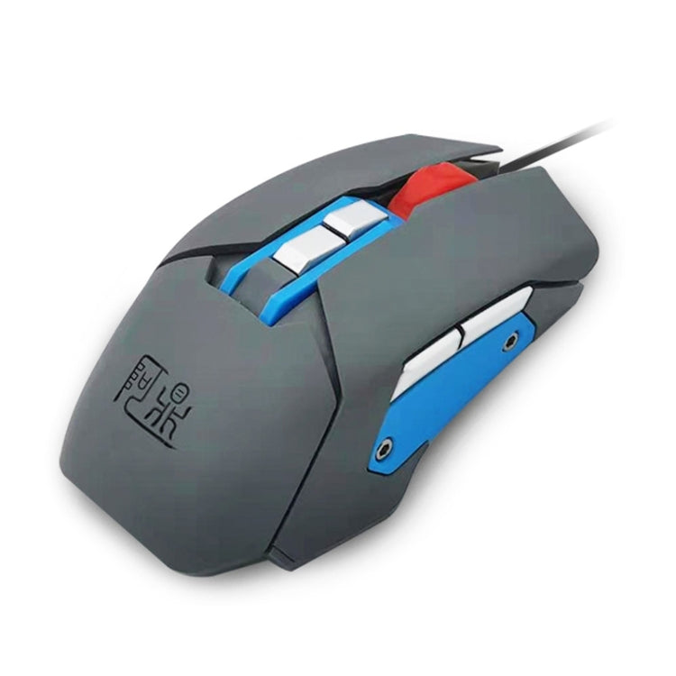 MOS9A 9 Keys 1600DPI Office Game USB Voice-Activated Voice Macro Programming Mouse, Cable Length: 2m - Wired Mice by PMC Jewellery | Online Shopping South Africa | PMC Jewellery | Buy Now Pay Later Mobicred