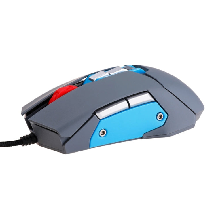 MOS9A 9 Keys 1600DPI Office Game USB Voice-Activated Voice Macro Programming Mouse, Cable Length: 2m - Wired Mice by PMC Jewellery | Online Shopping South Africa | PMC Jewellery | Buy Now Pay Later Mobicred