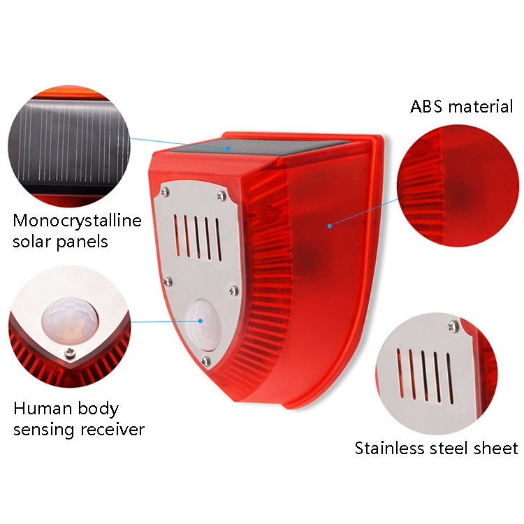 N911M Solar Animal Repeller Outdoor Sound And Light Alarm, Specification: with Induction - Others Alarm by PMC Jewellery | Online Shopping South Africa | PMC Jewellery | Buy Now Pay Later Mobicred