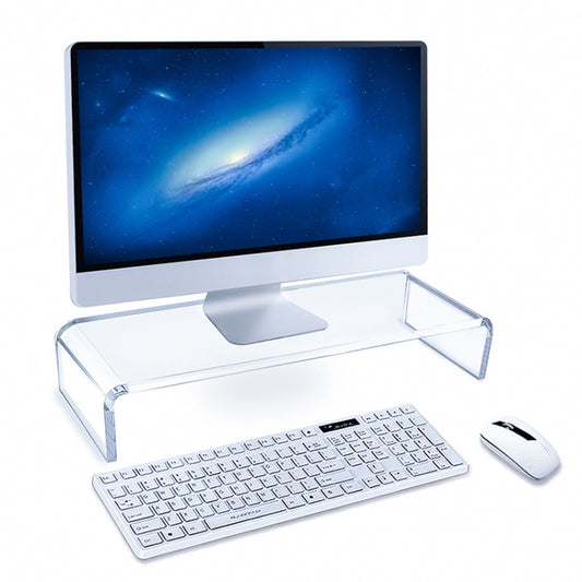 SYC0043 2 PCS Computer Monitor Desktop Increased Acrylic Base - Laptop Stand by PMC Jewellery | Online Shopping South Africa | PMC Jewellery | Buy Now Pay Later Mobicred