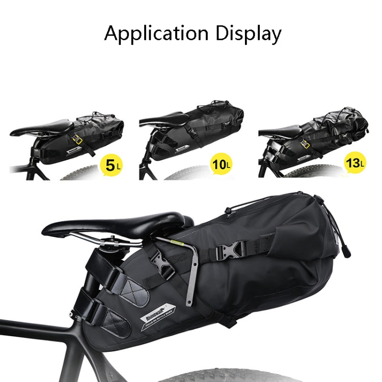 Rhinowalk SK500 Bicycle Tail Bag Stabilizer(Black) - Holders by Rhinowalk | Online Shopping South Africa | PMC Jewellery