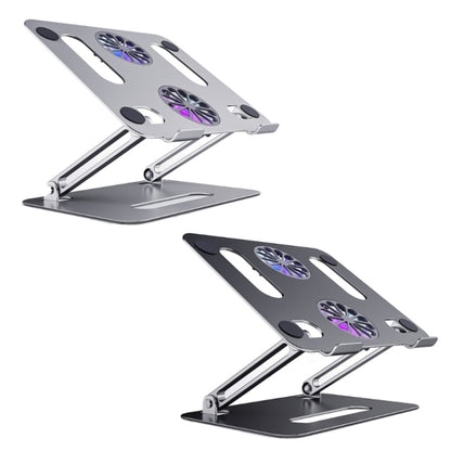 BONERUY P43F Aluminum Alloy Folding Computer Stand Notebook Cooling Stand, Colour: Silver - Cooling Pads by BONERUY | Online Shopping South Africa | PMC Jewellery | Buy Now Pay Later Mobicred