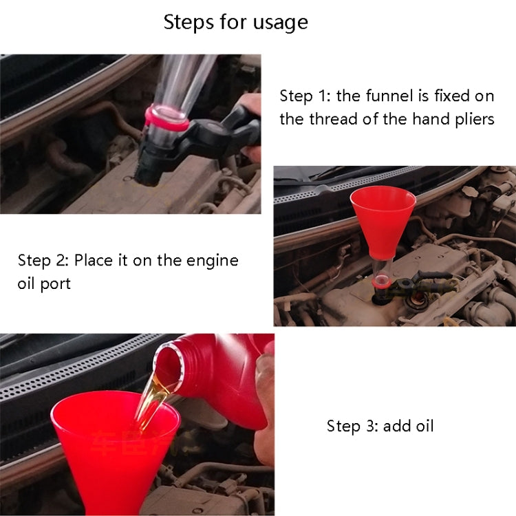 Car Plus Oil Funnel Tool Oil Filling Machine, Specification: A Version - Engine Repair Tools by PMC Jewellery | Online Shopping South Africa | PMC Jewellery | Buy Now Pay Later Mobicred