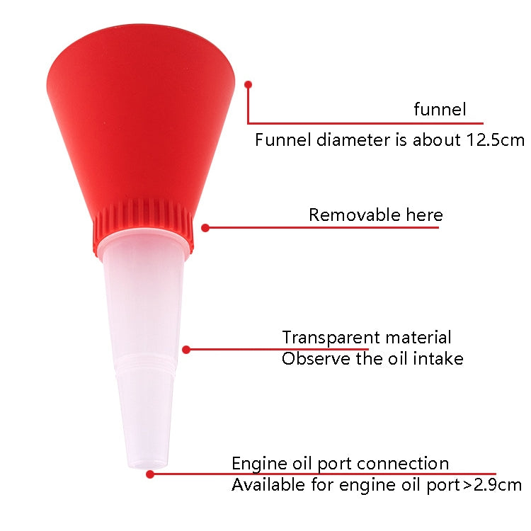 Car Plus Oil Funnel Tool Oil Filling Machine, Specification: B Version - Engine Repair Tools by PMC Jewellery | Online Shopping South Africa | PMC Jewellery | Buy Now Pay Later Mobicred