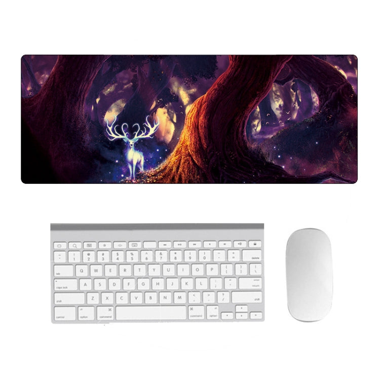 Hand-Painted Fantasy Pattern Mouse Pad, Size: 400 x 900 x 5mm Seaming(1 Dream) - Mouse Pads by PMC Jewellery | Online Shopping South Africa | PMC Jewellery | Buy Now Pay Later Mobicred