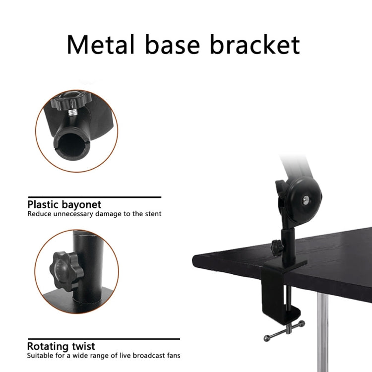 Microphone Desktop Cantilever Stent 360 Degree Rotating Bracket(GAZ-40 W) - Stand by PMC Jewellery | Online Shopping South Africa | PMC Jewellery | Buy Now Pay Later Mobicred