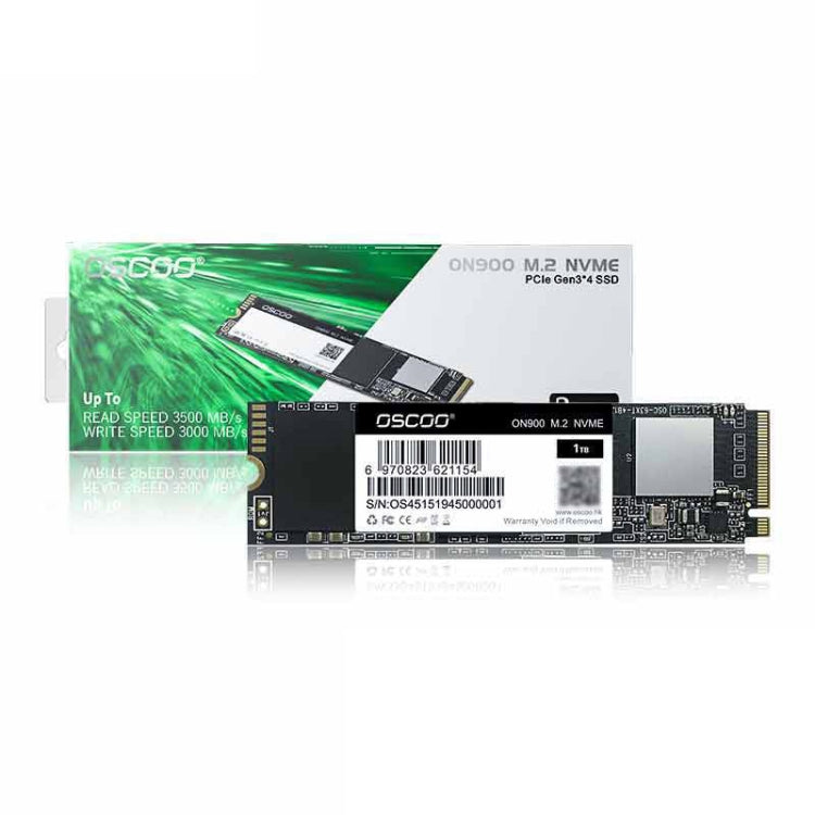 OSCOO ON900 PCIe NVME SSD Solid State Drive, Capacity: 1TB - Solid State Drives by OSCOO | Online Shopping South Africa | PMC Jewellery | Buy Now Pay Later Mobicred