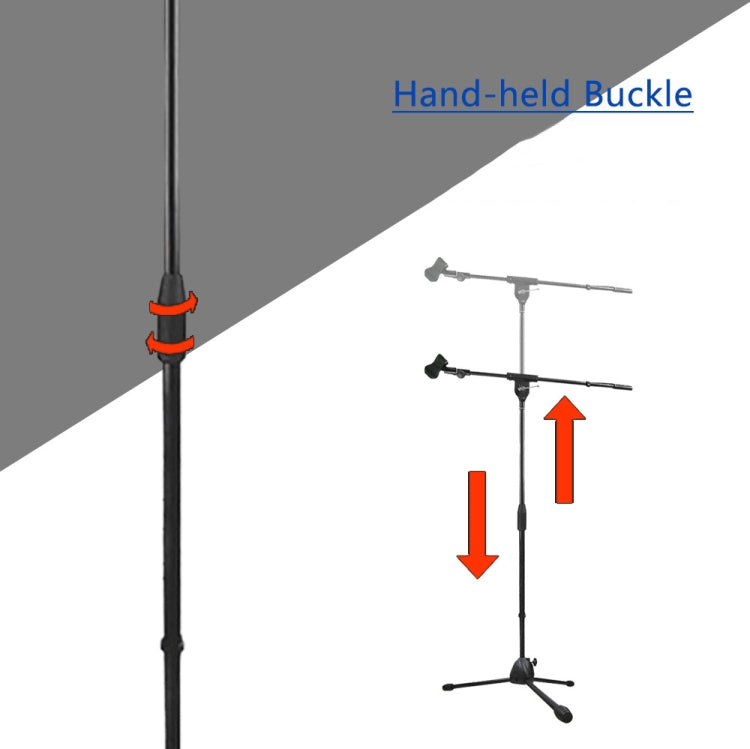 Single Rod Floor Formula Adjustable Microphone Bracket, Style: GAZ-115 - Stand by PMC Jewellery | Online Shopping South Africa | PMC Jewellery | Buy Now Pay Later Mobicred