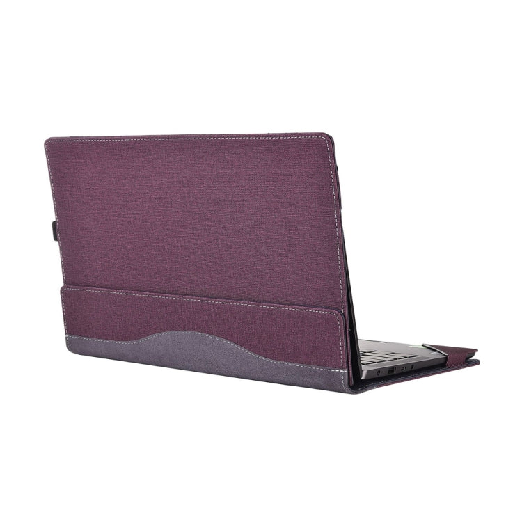 PU Leather Laptop Protection Sleeve For HP Spectre X360 15-EB(Wine Red) - Other by PMC Jewellery | Online Shopping South Africa | PMC Jewellery | Buy Now Pay Later Mobicred