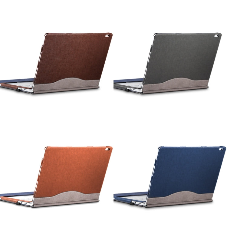 PU Leather Laptop Protective Sleeve For Microsoft Surface Book 2 15 inches(Deep Blue) - Other by PMC Jewellery | Online Shopping South Africa | PMC Jewellery | Buy Now Pay Later Mobicred