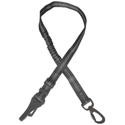 Medium Large Dog Pet Safety Rope Pet Car Seat Belt(Black) - Leashes & Chest Strap by PMC Jewellery | Online Shopping South Africa | PMC Jewellery