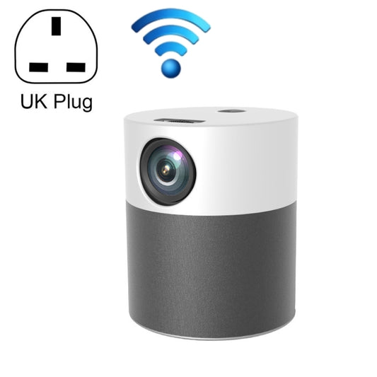 M1 Home Commercial LED Smart HD Projector, Specification: UK Plug(Intelligent WIFI Android Version) - LED Projector by PMC Jewellery | Online Shopping South Africa | PMC Jewellery | Buy Now Pay Later Mobicred