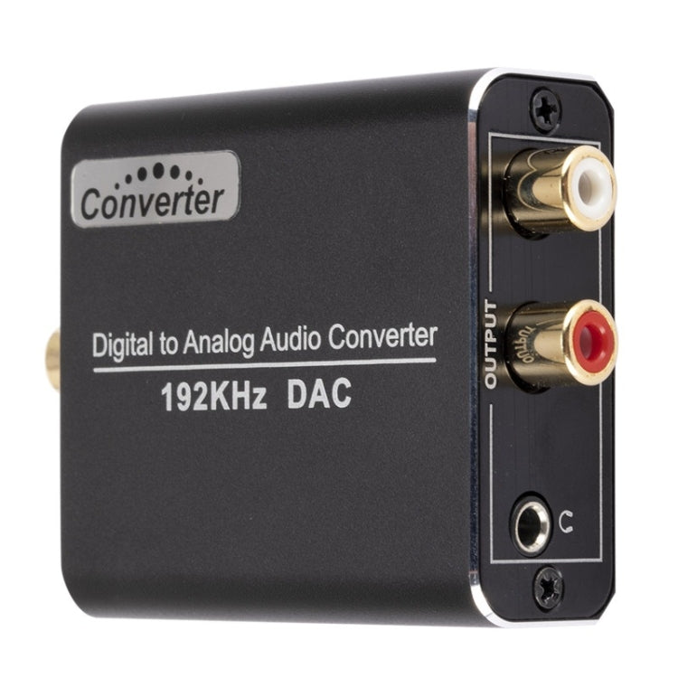 YP018 Digital To Analog Audio Converter Host+USB Cable+Fiber Optic Cable+Coaxial Cable - Audio Signal Switcher by PMC Jewellery | Online Shopping South Africa | PMC Jewellery | Buy Now Pay Later Mobicred