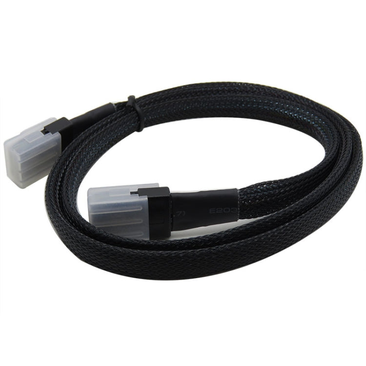 SAS36P SFF-8087 to SAS36P Cable Motherboard Server Hard Disk Data Cable, Color: Black 0.7m - Others by PMC Jewellery | Online Shopping South Africa | PMC Jewellery | Buy Now Pay Later Mobicred