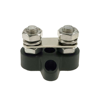 Double Terminal Block Spiral Fixed Wire Connector, Color: M8 Black - Booster Cable & Clip by PMC Jewellery | Online Shopping South Africa | PMC Jewellery | Buy Now Pay Later Mobicred