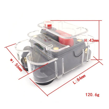 CB2 Car RV Yacht Audio Modification Automatic Circuit Breaker Switch, Specification: 100A - Fuse by PMC Jewellery | Online Shopping South Africa | PMC Jewellery | Buy Now Pay Later Mobicred