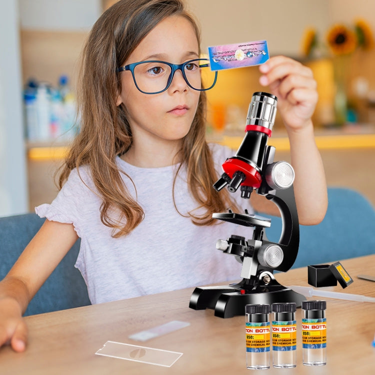 HD 1200 Times Microscope Children Educational Toys(Pink) - Digital Microscope by PMC Jewellery | Online Shopping South Africa | PMC Jewellery | Buy Now Pay Later Mobicred