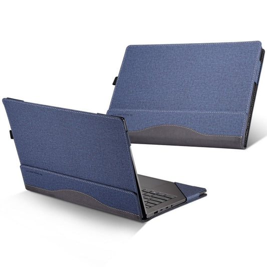 PU Leather Laptop Protective Case For HP Envy X360 15-BP / CN / DR / DS(Blue) - Other by PMC Jewellery | Online Shopping South Africa | PMC Jewellery | Buy Now Pay Later Mobicred