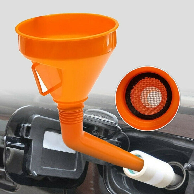 10 PCS CY12 Free Handband Filter Plastic Funnel(Orange) - Hand Tool Sets by PMC Jewellery | Online Shopping South Africa | PMC Jewellery | Buy Now Pay Later Mobicred