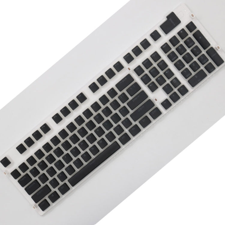 Pudding Double-layer Two-color 108-key Mechanical Translucent Keycap(White) - Silicone / Sticker by PMC Jewellery | Online Shopping South Africa | PMC Jewellery