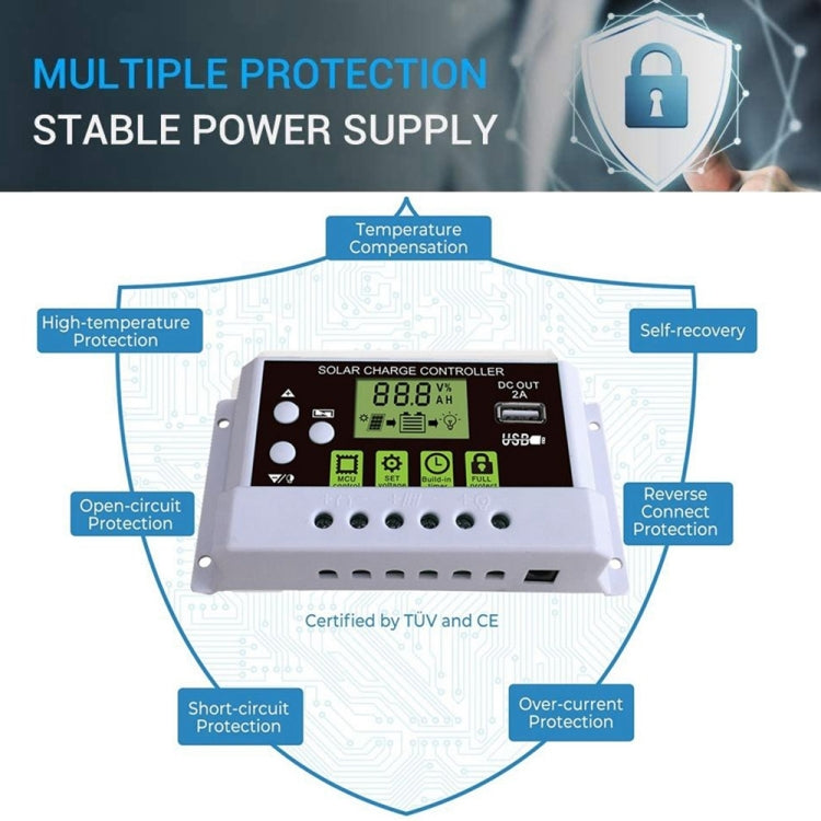 20A LED Smart Off-Grid System Lithium Battery Solar Street Light Charge Controller - Others by PMC Jewellery | Online Shopping South Africa | PMC Jewellery | Buy Now Pay Later Mobicred