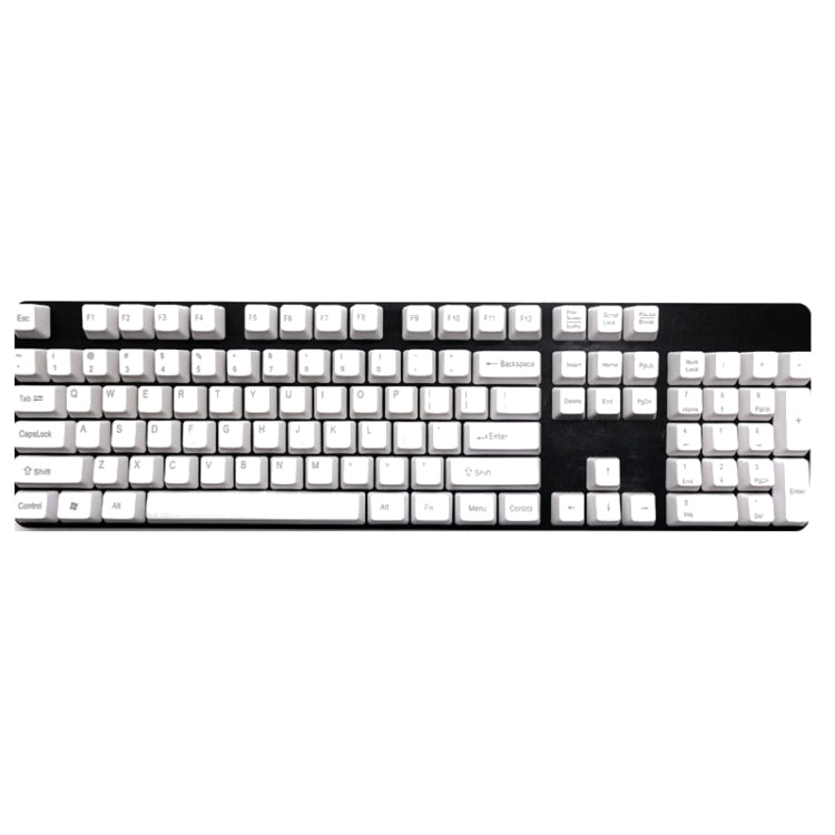 Mechanical Keyboard Laser PBT Keycap White Front Words - Other by PMC Jewellery | Online Shopping South Africa | PMC Jewellery | Buy Now Pay Later Mobicred