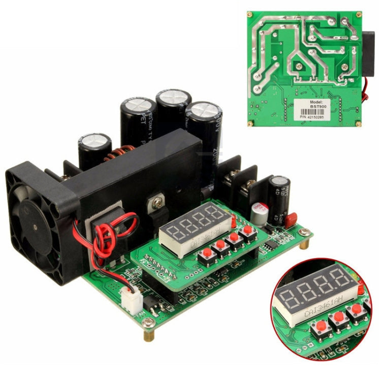 High Power DC-DC Adjustable Boost Module Digital Boost Circuit Board - Boards & Shields by PMC Jewellery | Online Shopping South Africa | PMC Jewellery | Buy Now Pay Later Mobicred