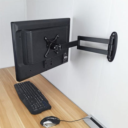 Computer LCD Monitor Wall Mounted Universal Swivel Bracket(Black) - Laptop Stand by PMC Jewellery | Online Shopping South Africa | PMC Jewellery | Buy Now Pay Later Mobicred