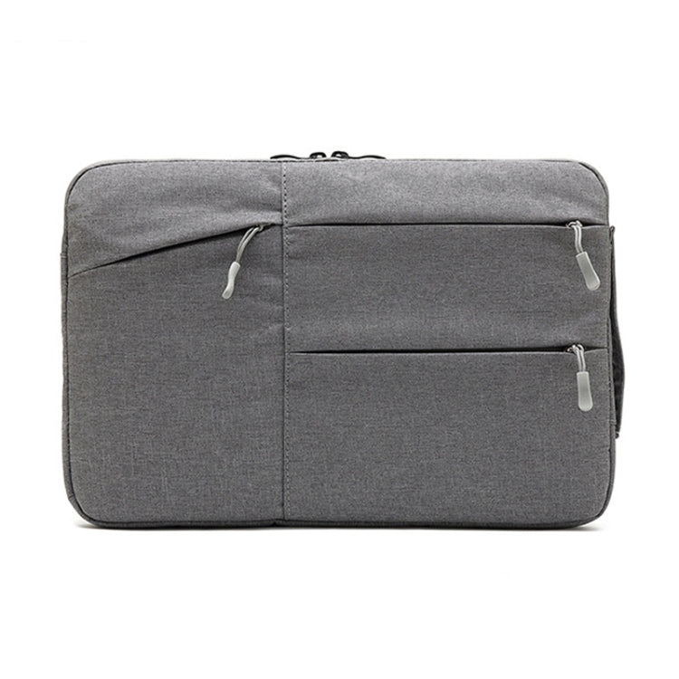 Zipper Type Polyester Business Laptop Liner Bag, Size: 15.6 Inch(Light Grey) - 15.6 - 17 inch by PMC Jewellery | Online Shopping South Africa | PMC Jewellery | Buy Now Pay Later Mobicred