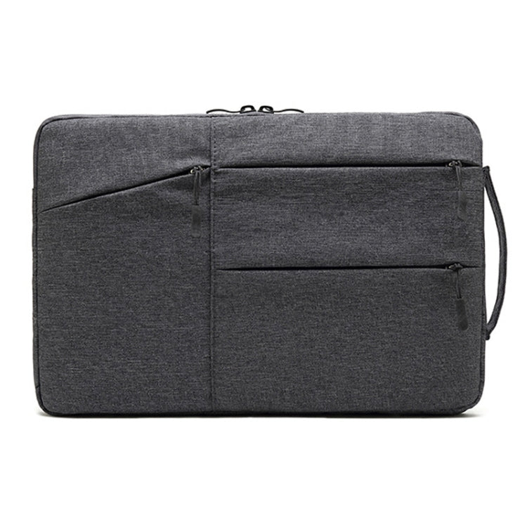 Zipper Type Polyester Business Laptop Liner Bag, Size: 15.6 Inch(Dark Gray) - 15.6 - 17 inch by PMC Jewellery | Online Shopping South Africa | PMC Jewellery | Buy Now Pay Later Mobicred