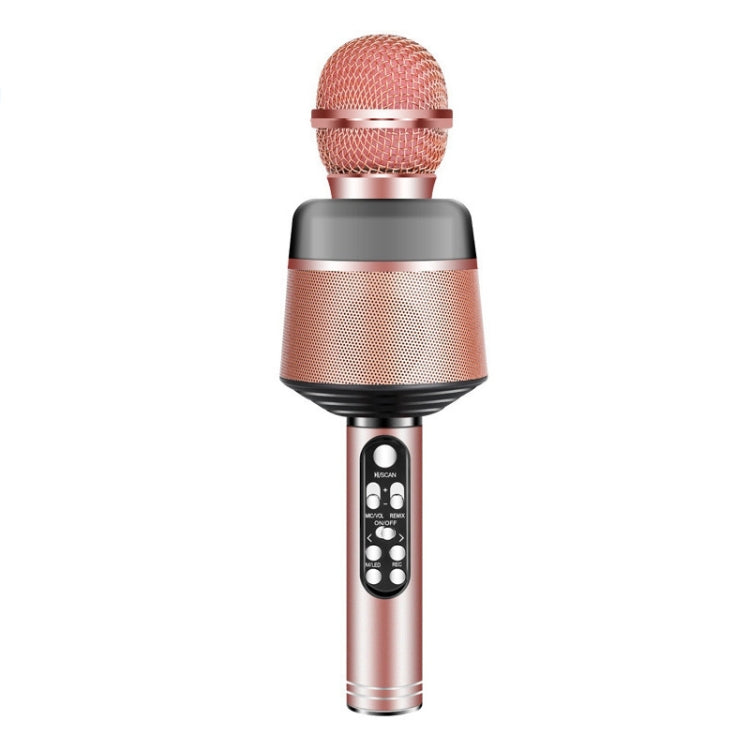 Q008 Wireless Bluetooth Live Microphone(Rose Gold) - Microphone by PMC Jewellery | Online Shopping South Africa | PMC Jewellery | Buy Now Pay Later Mobicred