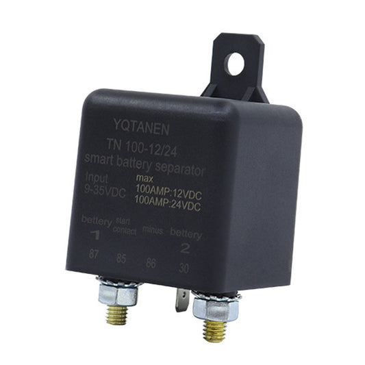 YQTANEN Small Volume Wide Voltage Dual Battery Isolator, Current: 100A - Relays by PMC Jewellery | Online Shopping South Africa | PMC Jewellery | Buy Now Pay Later Mobicred