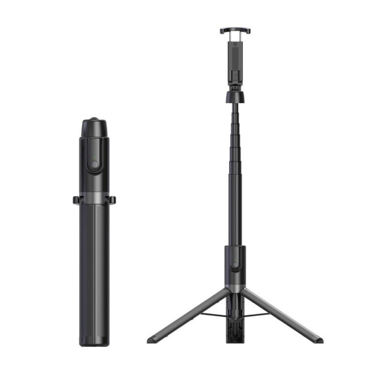 Desktop Multi-Function Live 1.3m Tripod Portable Integrated Bluetooth Selfie Rod(Black) - Selfie Sticks by PMC Jewellery | Online Shopping South Africa | PMC Jewellery | Buy Now Pay Later Mobicred